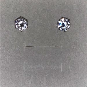 Large Costume Diamond Earrings